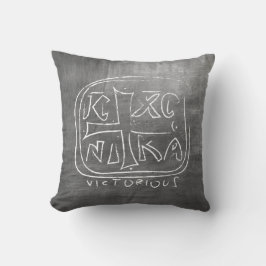Christogram ICHC NIKA Kissen