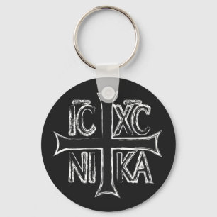 Christogram ICHC NIKA Schlüsselanhänger