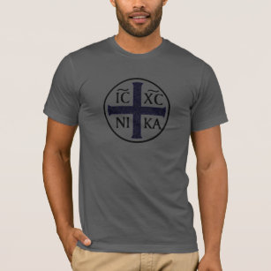 Christogram ICXC NIKA Jesus erobert T-Shirt