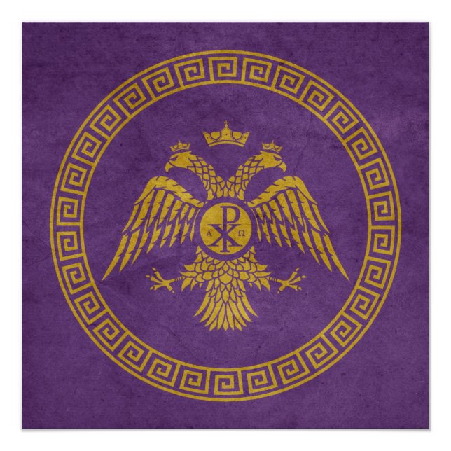 Christogramma SPQR per Imperium Poster (Vorderseite)