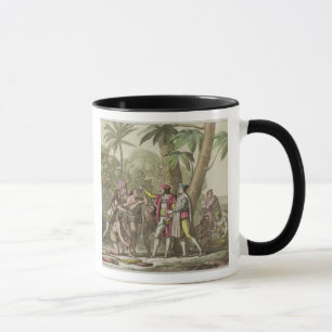 Christoph Kolumbus (1451-1506) mit gebürtigem Tasse