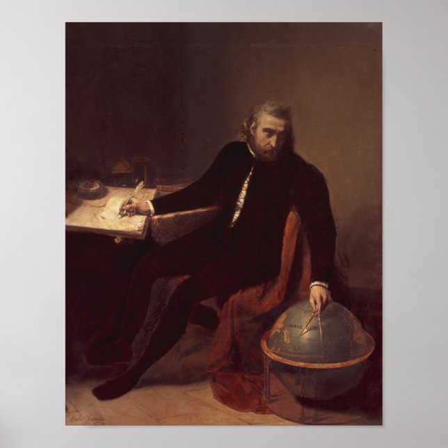 Christoph Kolumbus, 1839 Poster (Vorne)