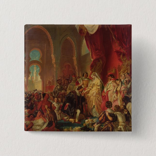 Christoph Kolumbus Button (Vorderseite)