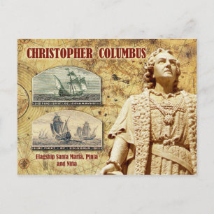 Christoph Kolumbus Postkarte
