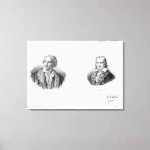 Christoph Willibald von Gluck und Andre Leinwanddruck