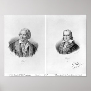 Christoph Willibald von Gluck und Andre Poster