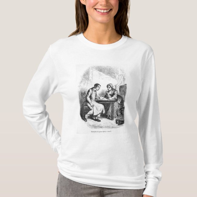 Christophe und die fette Sylvie T-Shirt (Vorderseite)