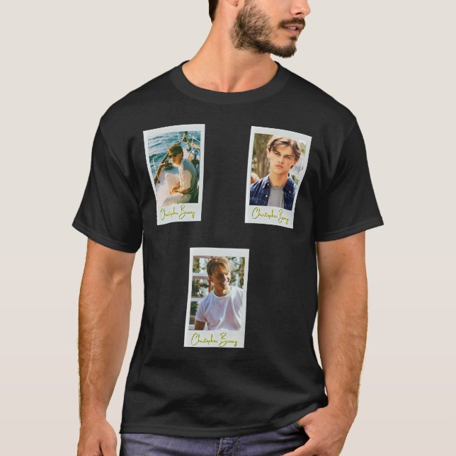 Christopher Briney Sticker Set /  T-Shirt (Vorderseite)