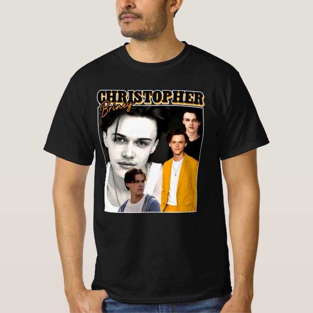 Christopher Briney Vintag T-Shirt (Vorderseite)