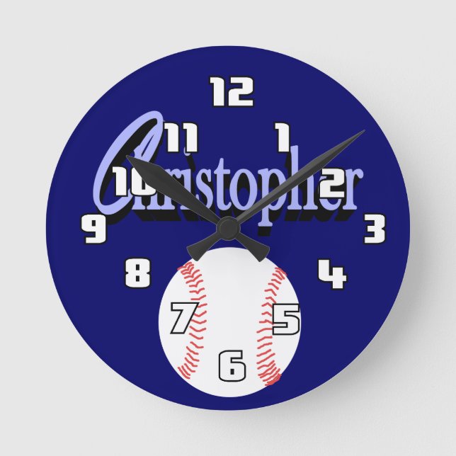 Christopher Clock Runde Wanduhr (Vorderseite)