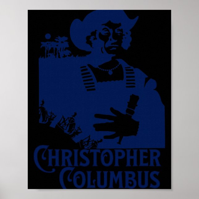 Christopher Columbus Explorer Of The New World Col Poster (Vorne)
