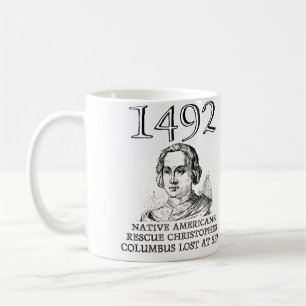 Christopher Columbus Gerettet Lustige Tasse