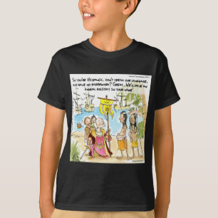 Christopher Columbus Immigriert nach Amerika Funny T-Shirt