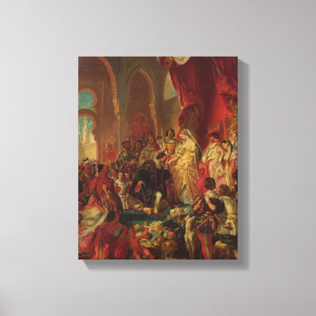 Christopher Columbus Leinwanddruck (Vorderseite)