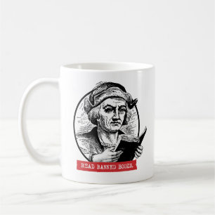 Christopher Columbus liest verbotene Bücher Kaffeetasse