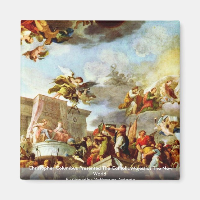 Christopher Columbus Magnet (Vorne)