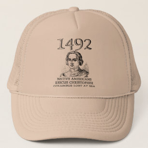 Christopher Columbus rettete den Funny Ball Cap Ha Truckerkappe