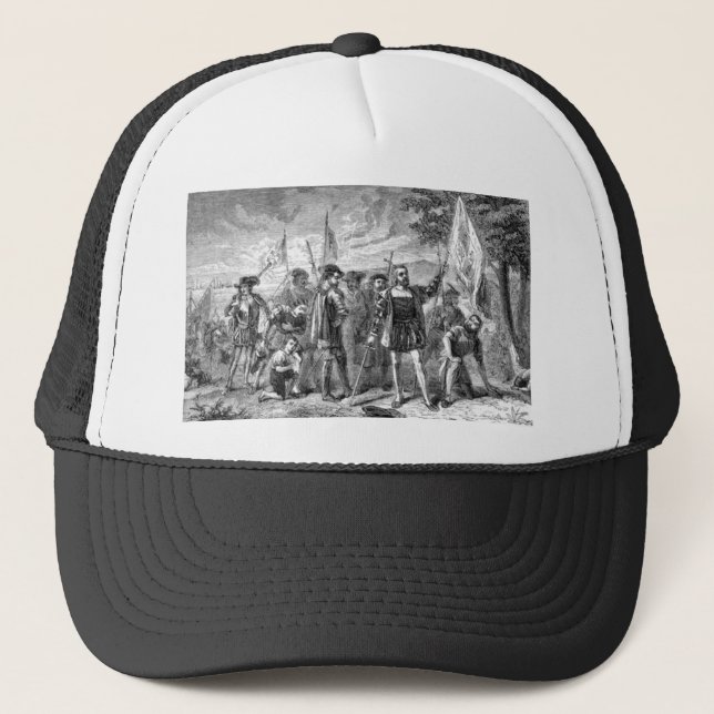 Christopher Columbus Truckerkappe (Vorderseite)