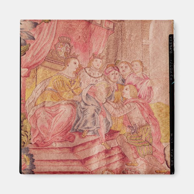 Christopher Columbus vor Ferdinand II Magnet (Vorne)