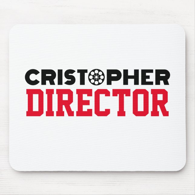 Christopher Director Mouse Pad Mousepad (Vorne)
