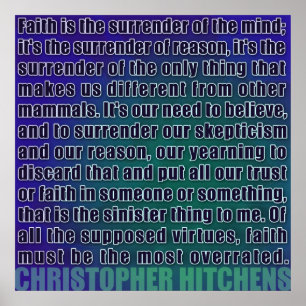 Christopher Hitchens   Übergabe des Reason Poster