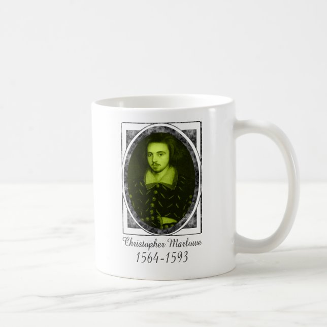 Christopher Marlowe Tasse (Rechts)