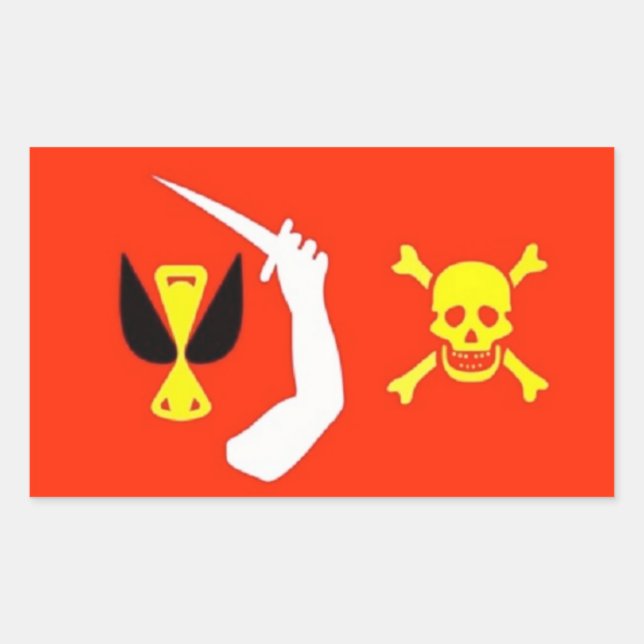 Christopher Moody's Pirate Flag Sticker (Vorderseite)