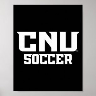 Christopher Newport University Fußball Cnu Bekleid Poster