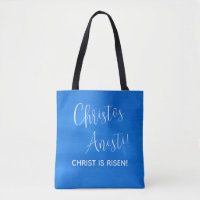 Christos Anesti! Christus ist Risen! Tragetasche