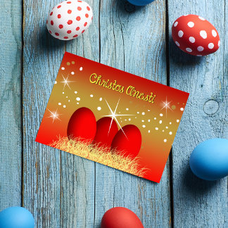 Christos Anesti Griechische Osterkarte Feiertagskarte