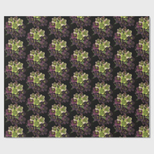 Christrosenblüten Botanisches Geschenkpapier