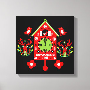 Christstollen Weihnachtsstollen Stollen Xmas Schür Leinwanddruck