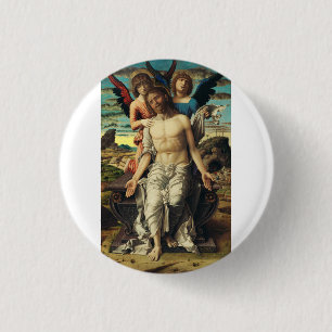 Christus als Erlöser von Andrea Mantegna Button