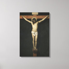 Christus am Kreuz (Glaube) (Velazquez) gekreuzigt Leinwanddruck