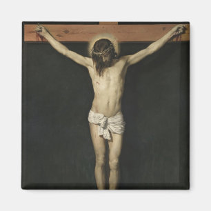 Christus am Kreuz (Glaube) (Velazquez) gekreuzigt Magnet