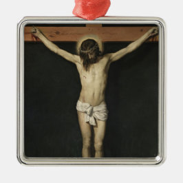 Christus am Kreuz (Glaube) (Velazquez) gekreuzigt Ornament Aus Metall