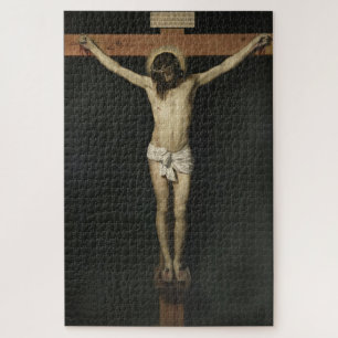Christus am Kreuz (Glaube) (Velazquez) gekreuzigt Puzzle