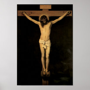 Christus am Kreuz Poster
