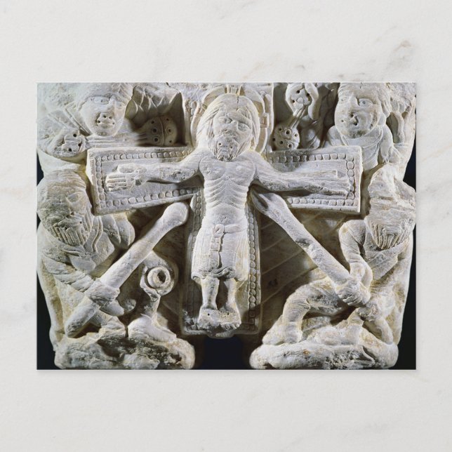 Christus am Kreuz Postkarte (Vorderseite)