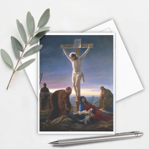 Christus am Kreuz, religiös Postkarte