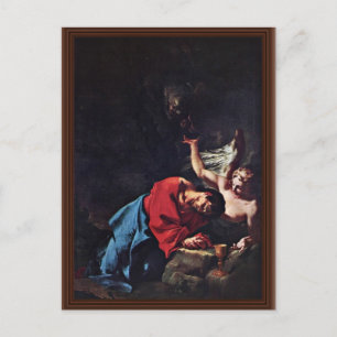 Christus am Ölberg von Troger Paul Postkarte
