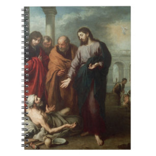 Christus am Pool von Bethesda, 1667-70 (Öl auf Ca Notizblock