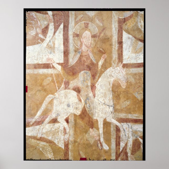 Christus am Weißen Pferd Poster (Vorne)