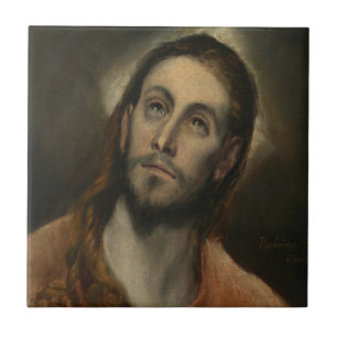 Christus an Gebet, 1585-87 (Öl auf Leinwand) Fliese
