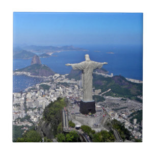 CHRISTUS AUF CORCOVADO BERG FLIESE