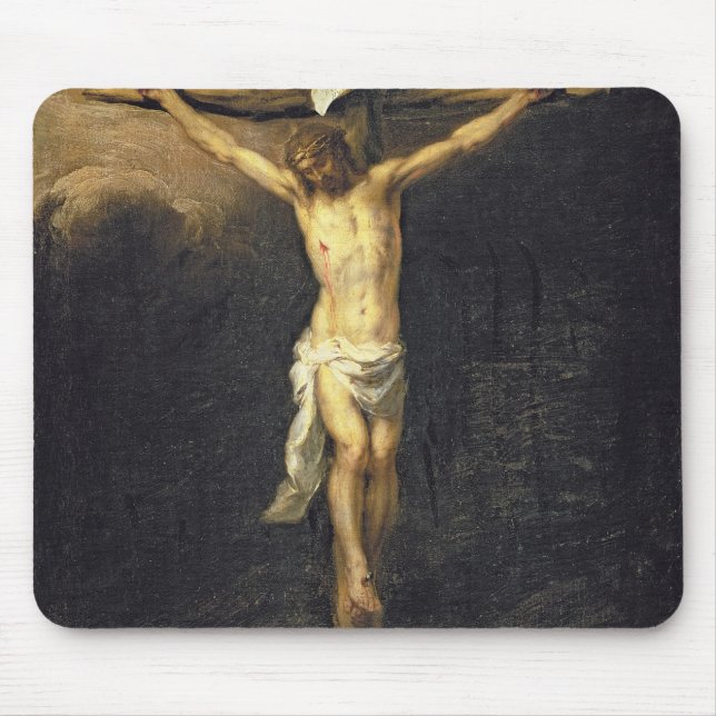 Christus auf dem Kreuz, 1672 Mousepad (Vorne)