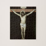 Christus auf dem Kreuz, c.1630 Puzzle<br><div class="desc">Bild-Sammlungs-Zahl:  XJL44945 Christus auf dem Kreuz,  c.1630 (Öl auf Leinwand). Velazquez,  (1599-1660) Öl Diegos Rodriguez de Silva y auf Leinwand. Prado,  Madrid,  Spanien.  17.</div>