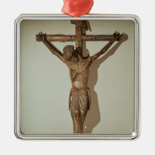 Christus auf dem Kreuz, genannt "Le Devot Christus Ornament Aus Metall