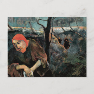 Christus auf dem Olebensberg von Paul Gauguin Post Postkarte