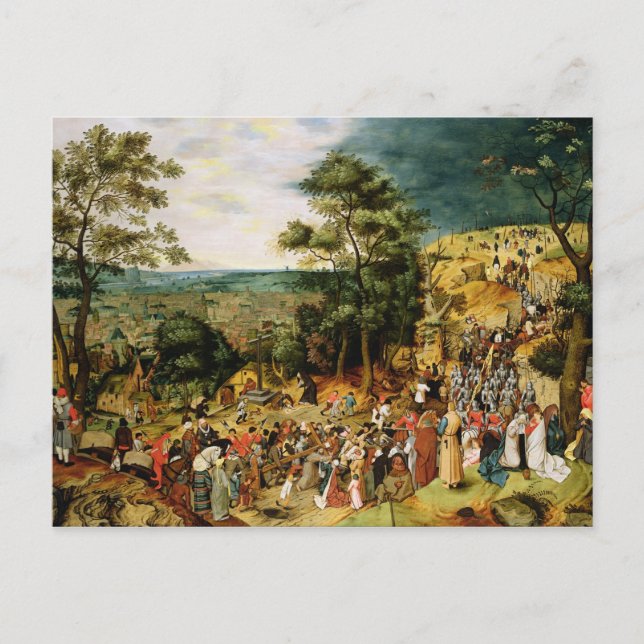 Christus auf dem Weg nach Calvary, 1607 Postkarte (Vorderseite)